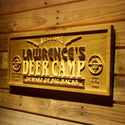ADVPRO Name Personalized Deer Man Cave Lake House Hunting Gun 3D Engraved Wooden Sign wpa0080-tm - 26.75