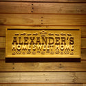 ADVPRO Name Personalized Home Sweet Home House Warming Gift 3D Engraved Wooden Sign wpa0081-tm - 18.25