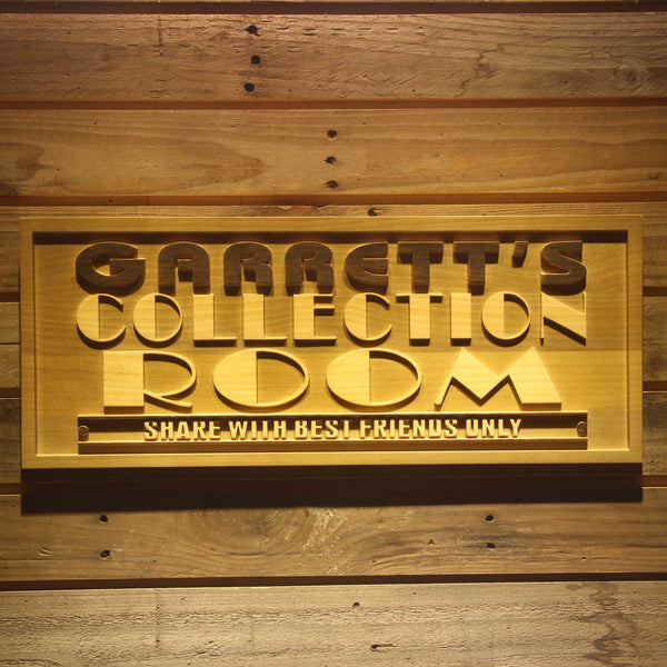 ADVPRO Name Personalized Collection Room Man Cave Bar Beer 3D Engraved Wooden Sign wpa0089-tm - 18.25