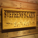 ADVPRO Name Personalized Cabin Tree Established Year Wood Engraved Wooden Sign wpa0099-tm - 23