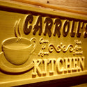 ADVPRO Name Personalized Kitchen Open 24 hrs Decor Wood Engraved Wooden Sign wpa0106-tm - Details 2