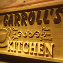 ADVPRO Name Personalized Kitchen Open 24 hrs Decor Wood Engraved Wooden Sign wpa0106-tm - Details 3