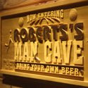 ADVPRO Name Personalized Basketball Man Cave Beer Bar Wood Engraved Wooden Sign wpa0109-tm - Details 3