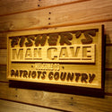 ADVPRO Name Personalized Man Cave Patriots Country Bar Wood Engraved Wooden Sign wpa0112-tm - 26.75