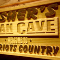 ADVPRO Name Personalized Man Cave Patriots Country Bar Wood Engraved Wooden Sign wpa0112-tm - Details 3