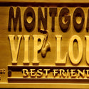 ADVPRO Name Personalized VIP Lounge Best Friends Only Wood Engraved Wooden Sign wpa0115-tm - Details 1