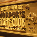 ADVPRO Name Personalized Fight Club Game Room Man Cave Wood Engraved Wooden Sign wpa0116-tm - Details 3