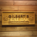 ADVPRO Name Personalized Sexy Bar Dancer Beer Club Wood Engraved Wooden Sign wpa0117-tm - 18.25