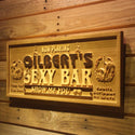 ADVPRO Name Personalized Sexy Bar Dancer Beer Club Wood Engraved Wooden Sign wpa0117-tm - 26.75