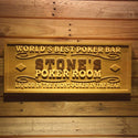 ADVPRO Name Personalized Poker Room Casino Wine Bar Wood Engraved Wooden Sign wpa0119-tm - 18.25