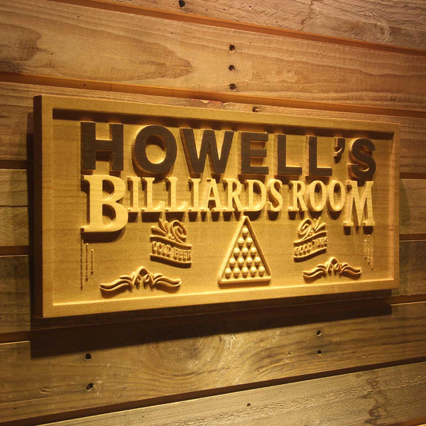 ADVPRO Name Personalized Billiards Pool Snooker Room Wood Engraved Wooden Sign wpa0132-tm - 23