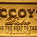ADVPRO Name Personalized Bistro Welcome Wood Engraved Wooden Sign wpa0136-tm - Details 2