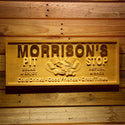 ADVPRO Name Personalized Pit Stop Car Racing Man Cave Wood Engraved Wooden Sign wpa0137-tm - 18.25