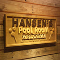 ADVPRO Name Personalized Pool Room Welcome Bar Wood Engraved Wooden Sign wpa0138-tm - 23
