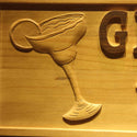 ADVPRO Name Personalized Cocktails Glass Bar Wine Wood Engraved Wooden Sign wpa0141-tm - Details 2
