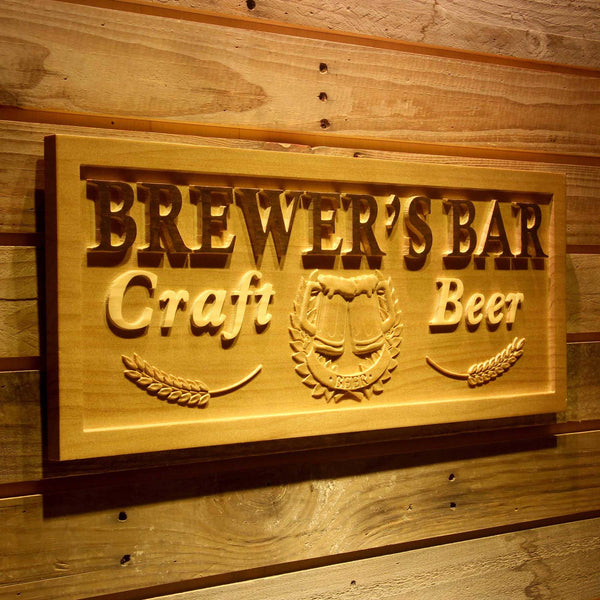 ADVPRO Name Personalized Bar Craft Beer Cheers Wood Engraved Wooden Sign wpa0144-tm - 23