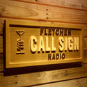 ADVPRO Personalized Your Call Sign Fletcher Radio On Air Wood Engraved Wooden Sign wpa0147-tm - 23