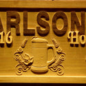 ADVPRO Name Personalized Home Bar with Established Year Wood Engraved Wooden Sign wpa0148-tm - Details 2