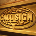 ADVPRO Personalized Your Call Sign Fletcher Radio Recording Wood Engraved Wooden Sign wpa0149-tm - Details 3