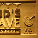 ADVPRO Name Personalized Man CAVE Dart Bring Your Own Beer Wood Engraved Wooden Sign wpa0153-tm - Details 3