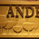 ADVPRO Name Personalized Pub Red Wine Glass with Est. Year Wood Engraved Wooden Sign wpa0163-tm - Details 3