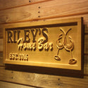 ADVPRO Name Personalized Home BAR Cheers with Est. Year Wood Engraved Wooden Sign wpa0165-tm - 26.75