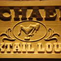 ADVPRO Name Personalized Cocktail Lounge Glass Lady Bar Pub Wood Engraved Wooden Sign wpa0172-tm - Details 2