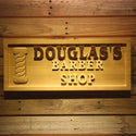 ADVPRO Name Personalized Barber Shop Pole Hair Cut Wood Engraved Wooden Sign wpa0175-tm - 18.25