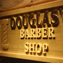 ADVPRO Name Personalized Barber Shop Pole Hair Cut Wood Engraved Wooden Sign wpa0175-tm - Details 1