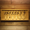 ADVPRO Name Personalized Tattoo Shop Display Wood Engraved Wooden Sign wpa0176-tm - 18.25