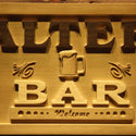 ADVPRO Name Personalized Shamrock BAR Welcome Beer Mug Wood Engraved Wooden Sign wpa0178-tm - Details 2