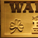 ADVPRO Name Personalized Shamrock BAR Welcome Beer Mug Wood Engraved Wooden Sign wpa0178-tm - Details 3