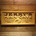 ADVPRO Name Personalized Man CAVE Eagle My Country My Cave Wood Engraved Wooden Sign wpa0179-tm - 18.25