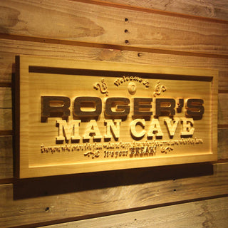 ADVPRO Name Personalized Man CAVE It's Your Break Wood Engraved Wooden Sign wpa0185-tm - 23
