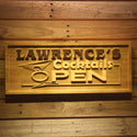ADVPRO Name Personalized Cocktails Glass Open Bar Pub Wood Engraved Wooden Sign wpa0187-tm - 18.25