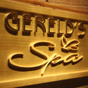 ADVPRO Name Personalized SPA Butterfly Massage Shop Wood Engraved Wooden Sign wpa0188-tm - Details 1