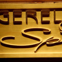 ADVPRO Name Personalized SPA Butterfly Massage Shop Wood Engraved Wooden Sign wpa0188-tm - Details 3