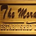 ADVPRO Family Name Personalized with Established Date Wood Engraved Wooden Sign wpa0191-tm - Details 2