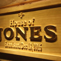 ADVPRO Family Name Personalized with Established Date Wood Engraved Wooden Sign wpa0192-tm - Details 1