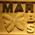 ADVPRO Name Personalized Beauty Salon Butterfly Decoration Wood Engraved Wooden Sign wpa0195-tm - Details 2