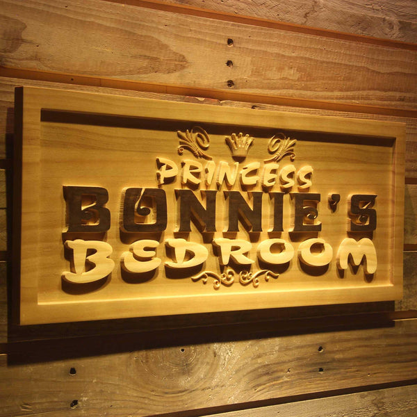 ADVPRO Name Personalized Princess Bedroom Girl Room Wood Engraved Wooden Sign wpa0197-tm - 23