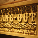 ADVPRO Name Personalized Hang Out Girl Room Decoration Wood Engraved Wooden Sign wpa0198-tm - Details 3