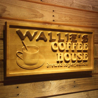 ADVPRO Name Personalized Coffee House Cup Shop Wood Engraved Wooden Sign wpa0202-tm - 23