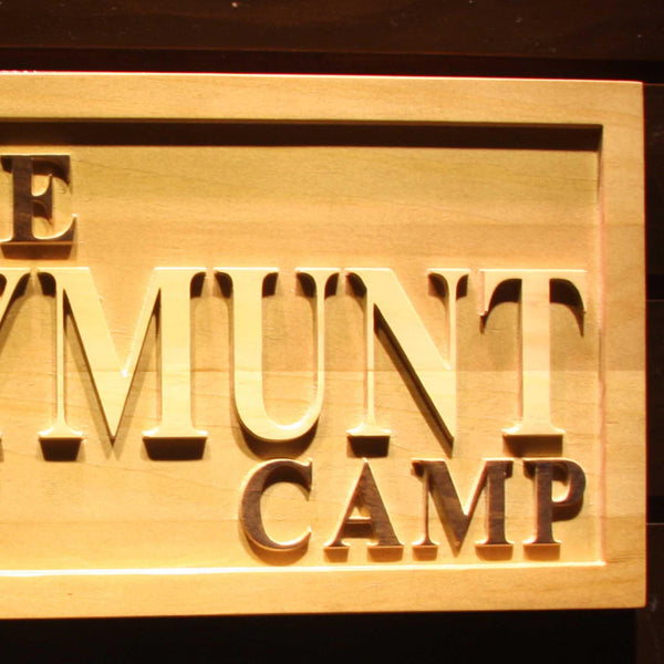 ADVPRO Name Personalized Camp Man Cave Room with Est. Year Wood Engraved Wooden Sign wpa0209-tm - Details 2