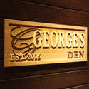 ADVPRO Name Personalized DEN Man Cave Room Decoration Wood Engraved Wooden Sign wpa0210-tm - 23