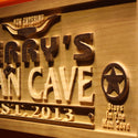 ADVPRO Name Personalized Man CAVE with EST. Year Wood Engraved Wooden Sign wpa0214-tm - Details 3
