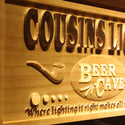 ADVPRO Name Personalized Beer CAVE Cigar Room Gifts Man Cave Wood Engraved Wooden Sign wpa0222-tm - Details 3
