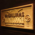 ADVPRO Name Personalized Hunt Lodge Hunting Decoration Wood Engraved Wooden Sign wpa0224-tm - 26.75