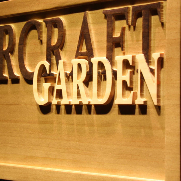 ADVPRO Name Personalized Garden with Birds Tree Wood Engraved Wooden Sign wpa0225-tm - Details 3