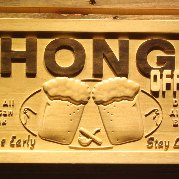 ADVPRO Name Personalized Office Bar Decoration Gifts Wood Engraved Wooden Sign wpa0227-tm - Details 3